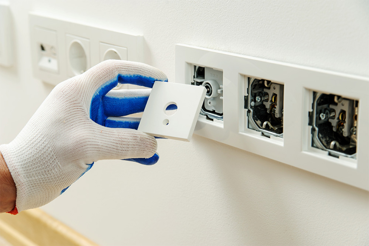 Elektro­installation bei Elektrofirma Thomas Leisegang in Wermsdorf